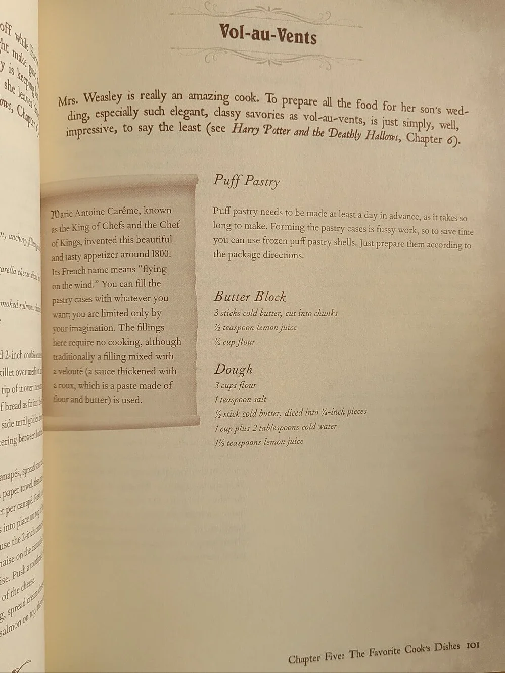 The Unofficial Harry Potter Cookbook Hardcover New